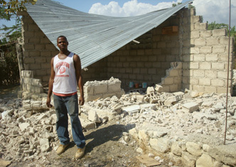 Photograph taken from the Children of Haiti exhibition by Andrea Benton